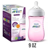ราคา Philips Avent Natural 9 ออนซ์ สีชมพู Feeding Bottle 260ml SCF034 10 (21709662097)