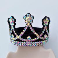 ราคา ยางรัดผมประดับพลอยเทียมสไตล์เกาหลีเครื่องประดับผมสำหรับการแสดงทรงดังโงะเจ้าหญิงมงกุฎยางรัดผมสำหรับการแข่งขันยิมนาสติกศิลปะ (15827899499)