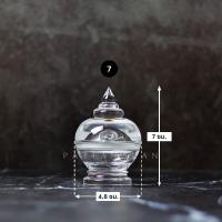 ราคา PTNK ผอบใส่พระธาตุ ผอบอะคริลิคใสใส่พระธาตุ ทรงสวย เส้นเกศา เกศา ฝาเกลียว สินค้าขายดี (17200355540)