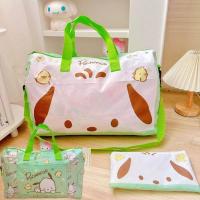 ราคา กระเป๋าเดินทาง Sanrio พับเก็บได้ มีช่องเสียบแกนกระเป๋า (21240516359)