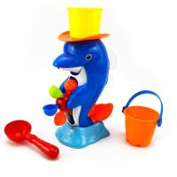 ราคา ของเล่นอาบน้ำสำหรับเด็กการ์ตูนเป็ดสีเหลืองปลาโลมาฝักบัวอาบน้ำเล่นน้ำแบบหมุนได้รถล้อน้ำเป็ดเจี้ยนเจี้ยน (21374475687)