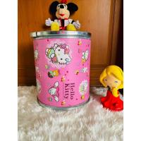 ราคา เก้าอี้นั่งถังเก็บของตกแต่งบ้าน น่ารัก ใส่ของได้ ลายคิตตี้ พลาสติกกัันน้ำ (6194234641)