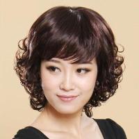 ราคา วิกผมของผู้หญิงวัยกลางคนและผู้สูงอายุ ผมหยิกสั้น วิกผมสไตล์เกาหลี ผมหยิกสั้น (21527337235)