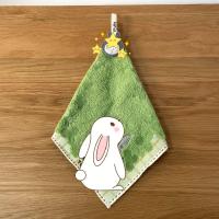 ราคา C2น่ารักพร้อมเชือกแขวนการ์ตูนผ้าฝ้ายนุ่มผ้าเช็ดหน้าสี่เหลี่ยมเล็กผ้าเช็ดหน้าแบบแขวนมือ TTR (16008816214)