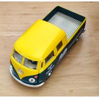 ราคา โมเดลรถตู้ 1963 Volkswagen Bus Double cab Pickup รถโฟล์คตู้กระบะ พิมพ์ลาย (21086444480)