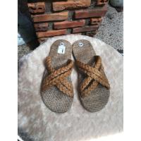 ราคา รองเท้าแตะสวมสานฮิปปี้ handmade shoes sandals (14584958515)
