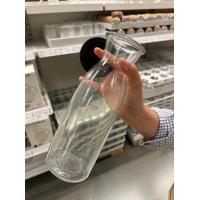 ราคา ขวดแก้วIKEA เหยือกน้ำพร้อมฝาปิดซิลิโคนขนาด1ลิตร พร้อมส่ง (21294753762)