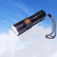 ราคา UltraFire JX 501 ไฟฉายพกพา มีแบตเตอรี่ในตัว ชาร์จ ไฟผ่านUSB เลนส์ซูม ขยาย1 4เท่า (20971618734)