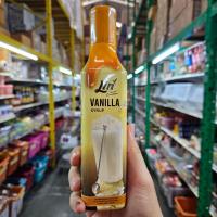 ราคา NB2U ลิน น้ำเชื่อม เข้มข้น กลิ่น วนิลา วานิลลา ไซรัป ขนาด 300 มล Lin Vanilla Flavored Syrup 300 ml นิยมใช้ทำ คอร์นเฟลกส์ คาราเมล ถ่ายจากสินค้าจริง (20449934852)