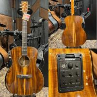 ราคา กีต้าร์โปร่ง Most M ak all solid koa ไม้koaแท้ทั้งตัว โมส มิวสิค (21733749604)