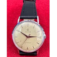 ราคา CYMA CYMAFLEX ระบบไขลาน ตัวเรือนสแตนเลส นาฬิกาผู้ชาย มือสองของแท้ (19644049797)