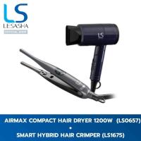 ราคา Bundle Set LESASHA AIRMAX COMPACT HAIR DRYER 1200W LS0657 LESASHA SMART HYBRID HAIR CRIMPER LS1675 (21570716024)