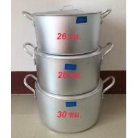 ราคา หม้อเวียดนาม หม้ออลูมิเนียม หม้อหุงต้ม ขนาด16 30 ซม มี3 Set ให้เลือก นำเข้าจากเวียดนาม (6183950780)