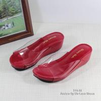 ราคา เช็คไซส์ก่อนสั่ง รองเท้าสวมคาดซิลิโคนนิ่ม โชว์ผิวเท้า รองเท้าแตะมีส้น รองเท้าแตะสไตล์สุขภาพ ไซส์ 36 41 (17248090579)