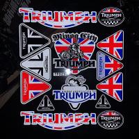 ราคา สติ๊กเกอร์ Triumph Sticker สติ๊กเกอร์มอเตอร์ไซค์ ไทรอัมพ์ สวยงาม สะท้อนแสงได้ในที่มืดหรือเวลากลางคืน หลายแบบใน 1 ชุด (14911133224)