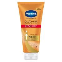ราคา Vaseline Healthy Bright Gluta Hya Serum Burst Lotion Spf50 Pa 260Ml วาสลีน เฮลธี้ ไบรท์ กลูต้า ไฮยา เซรั่ม เบิส์ท โลชั่น เเอสพีเอฟ50 พีเอ 260มล (21422078558)
