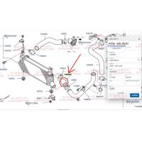 ราคา ท่ออินเตอร์เส้นสั้น NISSAN NAVARA CALIBRE D40 14463 EB310 (21752046620)