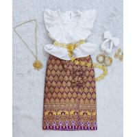 ราคา ชุดไทยเด็กผู้หญิง ชุดไทยลอยกระทงเด็ก ชุดผ้าไทยเด็ก ชุดไทยประยุกต์เด็ก ชุดไทยใส่ไปโรงเรียน ชุดไทยเด็กอนุบาล ชุดไทยเด็กสีชมพู (21334290526)