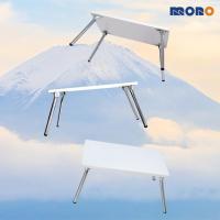ราคา โต๊ะญี่ปุ่น โต๊ะพับ ขาเหล็ก รุ่น White สี ขาว (21727696870)