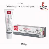 ราคา ยาสีฟัน SPLAT Whitening plus bioactive toothpaste ยาสีฟันฟอกสีฟันให้ขาวสะอาด บำรุงเหงือกและฟัน ขนาด 100 กรัม สุดยอดผลิตภัณฑ์ขายดีแบรนด์ดังในรัสเซีย (17392312866)