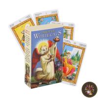 ราคา ไพ่ยิปซี ไพ่ทาโรต์ Tarot of White cats พร้อมส่ง ไพ่ยิปซีแมวน่ารัก 78 ใบ (21154768188)