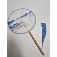 ราคา พัดจีน พัดจีนโบราณ แบบกลม ขนาด 21 5 cm พร้อมส่งจากไทย (21439550255)
