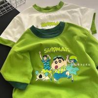 ราคา จ45 จ47 เสื้อชินจัง เสื้อยืด ลายการ์ตูนชินจังน่ารักๆ (21543316484)