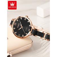 ราคา SWISS นาฬิกาควอตซ์ผู้หญิงกันน้ำ5872นาฬิกาสิบแบรนด์จากร้านเรือธง olishi นาฬิกาผู้หญิงอัตโนมัติเรืองแสงแฟชั่น (15869449634)