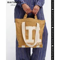 ราคา MARIMEKKO MONO MINI CITYBAG SOLID BAG กระเป๋าสะพายผ้า ลายโลโก้มารีเมกโกะ (21474097359)