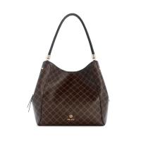 ราคา NINE WEST ETTA JET SET CARRYALL NGG130623 BROWN BLACK (21501078889)