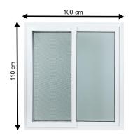 ราคา HomePro หน้าต่างบานเลื่อน UPVC S S มุ้ง TRENDY 100X110 ซม สีขาว แบรนด์ HOFFEN (20864792575)