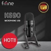 FIFINE USB Microphone ไมโครโฟน รุ่น K690