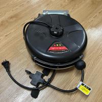 ราคา ตลับเก็บสายไฟ โรลสายไฟ โลวไฟ โรวสายไฟ โลวม้วนสายไฟ ดึงเก็บอัตโนมัติ สายยาว 10 เมตร สายสีดำ (19278616040)