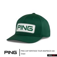 ราคา PING CAP HERITAGE TOUR SNAPBACK 242 LIMITED PING CAP MEN หมวกกอล์ฟ หมวกกีฬาผู้ชาย (21538849524)