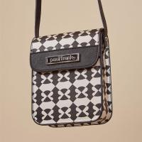 ราคา PAUL FRANK กระเป๋าสะพายข้าง WOMENS BLACK WHITE GRAPHIC CROSSBODY (21449499497)