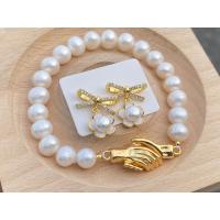 ราคา เชทไข่มุกแท้ กล่องของขวัญ สร้อยข้อมือพร้อมต่างหู มุกภูเก็ต มุกแท้มีใบรับประกัน (21417937511)