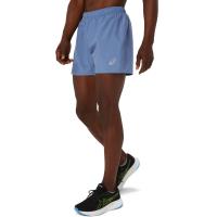 ราคา ASICS SILVER 5IN SHORT MEN RUNNING ผู้ชาย กางเกงขาสั้น ของแท้ DENIM BLUE (21629795385)