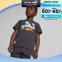 ราคา PUMA KIDS เสื้อยืดเด็ก PUMA x THE SMURFS สีเทา APP 62298113 (21433141584)