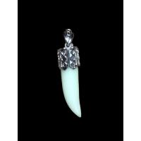 ราคา เหล็กไหลโกฏิปีเขี้ยวแก้วเรืองแสงในที่มืด อัญเชิญบารมีจากหลวงปู่คำคะนึงประเทศลาว (7649456106)