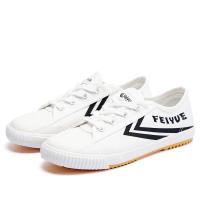 ราคา Feiyue รองเท้ากีฬาสีขาวสำหรับนักเรียนคู่รักชายและหญิงผ้าใบกีฬา Feiyue กรีฑาลำลองย้อนยุคแบบก้าวกระโดด (13518530013)