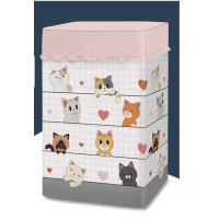 ราคา ผ้าคลุมเครื่องซักผ้า ผ้าคลุมเครื่องซักผ้าฝาบน ผ้าคลุมเครื่องซักผ้าฝาหน้า 7 7 5 8 9 10 11 12 กิโล kg ที่หุ้มถุงคุมครุมครอบ ลายน่ารัก สีชมพู สวย หนา กันน้ำ กันแดด กันฝุ่น กันนำ้ (21626319306)