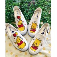 ราคา รองเท้าเพ้นท์ลายหมีพู (21750102484)