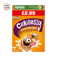 ราคา Nestle Curiously Cinnamon Cereal 375G เนสท์เล่ ซีเรียล ซินนามอน 375กรัม (10497341748)