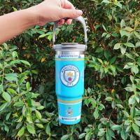 ราคา ชุดสุดคุ้ม ชุดแก้ว ฝาแก้วแบบหูหิ้ว 2หัว แก้วน้ำเก็บความเย็น 890ml สแตนเลส304 ลายทีมฟุตบอล ช้าง ลีโอ (21405013728)