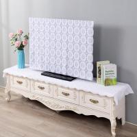 ราคา ผ้าคลุมทีวีลูกไม้ผ้ากันฝุ่นติดผนัง LCD TV ผ้าปูโต๊ะผ้าคลุมตู้เย็น32นิ้ว52นิ้ว55นิ้ว75 (12163550742)