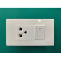 ราคา Panasonic พานาโซนิค สวิตช์ไฟ ปลั๊กไฟ สำเร็จรูป พร้อมหน้ากากฝาครอบ และบล็อกลอย สีขาว ขนาด 2x4 และ 4x4 มีฟุ๊กกับสกรูให้ (10308994000)