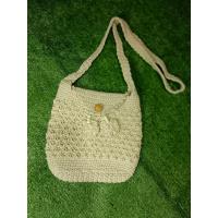 ราคา กระเป๋าถัก กระเป๋าสะพาย knit bag งานแฮนเมด ขนาด 7x8 นิ้ว สีรุ้ง ลายลูกสตอเบอรี่ ลูกเชอรี่ ทานตะวัน ลายหอยเชล สีครีม สีขาว จัดส่งไว (18305116907)