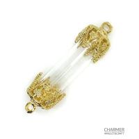 ราคา ตะกรุด ตะกรุดเปล่า ลายไทยกลีบดอกไม้ กรอบตะกรุด ปลอกตะกรุด ฝาตะกรุด (19743734470)