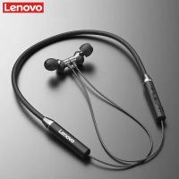 ราคา หูฟังบลูทูธ Lenovo HE05 หูฟังออกกำลังกาย กันน้ำ บลูทูธ 5 0 เสียงดี หูฟังไร้สาย (19551419571)