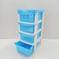 ราคา ตู้ลิ้นชัก ตู้ลิ้นชักพลาสติก 4 ชั้น ถอดประกอบได้ ตู้เก็บของ ชั้นพลาสติก ขนาด ส36 ก17ล21 cm No 4 ทำจากพลาสติก หนา แข็งแรง ทนทาน (8645139392)
